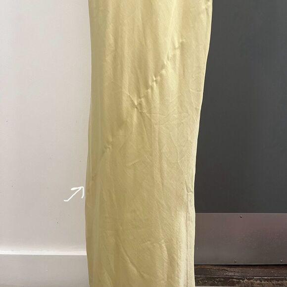 NWT Lovers and Friends Maxi Dress Alani Butter Yellow Gown Wedding Guest size XS - Picture 5 of 10